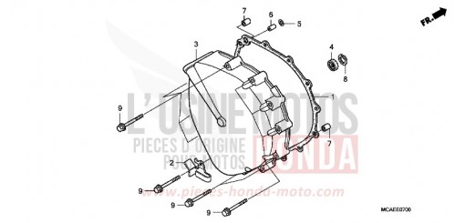 CARTER D'EMBRAYAGE GL1800G de 2016